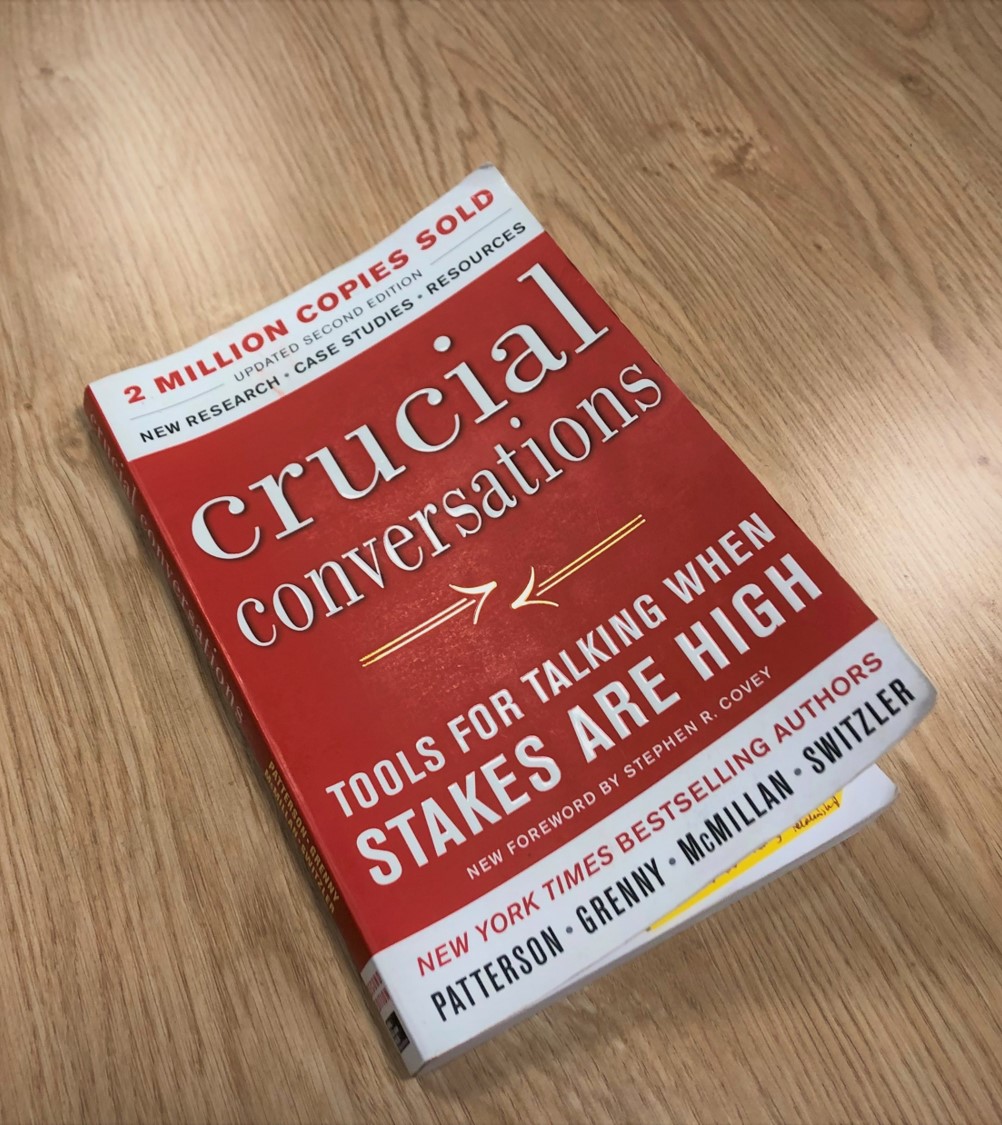 Crucial Conversations is one of my most valuable reads